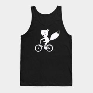 Squirrel Biking Tank Top